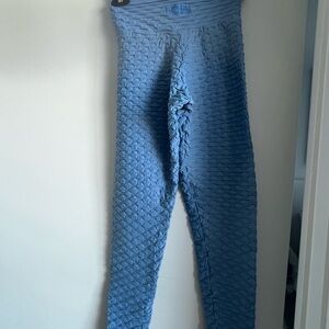 Booty by Brabants Sky Blue Chrome Leggings